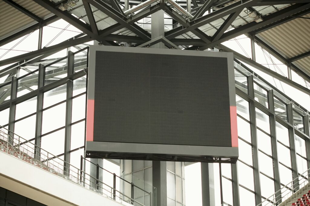FOOTBALL STADIUM BALLS- Commercial displays in al Ain, Abu Dhabi